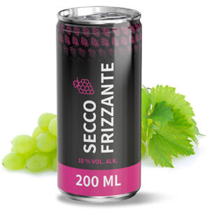 Secco Dosen bedrucken mit Logo | Werbegetränke