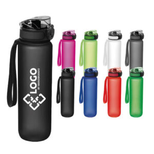 Tritan Trinkflasche mit Band | Werbeartikel