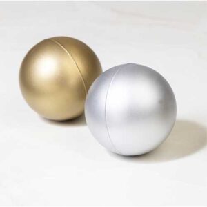 Antistressball Gold + Silber glitzernd | Werbeartikel