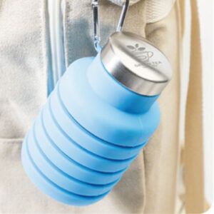 Faltbare Trinkflasche mit Logo bedrucken als Werbeartikel