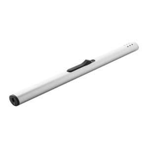 langes Grill und Küchenfeuerzeug aus Aluminium mit Logo | Werbeartikel