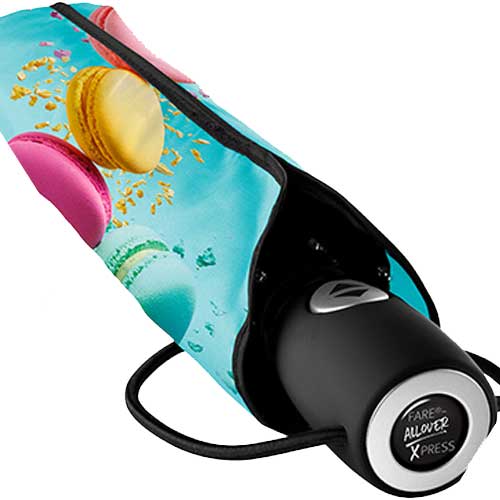 Regenschirm bedrucken Futteral Werbeartikel