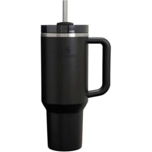 Stanley Cup Thermobecher Quencher 1200 ml, schwarz | Werbegeschenk