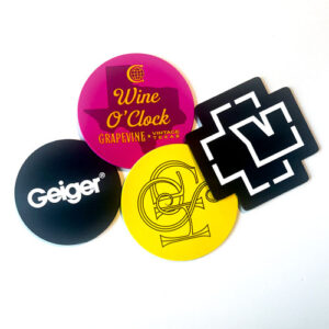 Weichgummi Untersetzer mit Logo