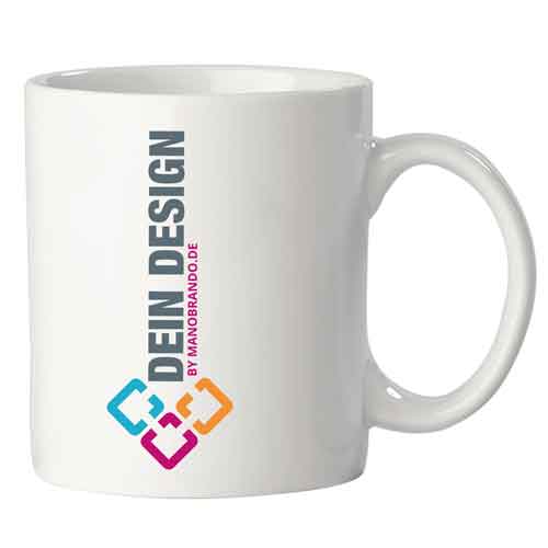 Werbetrasse mit Bilderdruck