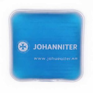 Kalt- und Wärmekompresse quadratisch mit Logo Druck | Werbeartikel ManoBrando