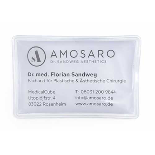 Kühlkissen mit Logo Druck / Made in Deutschland