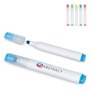 Textmarker oval + stilvoll mit Logo Druck | Werbeartikel