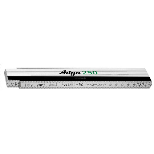 Adga Zollstock 250 made in Germany Werbeartikel