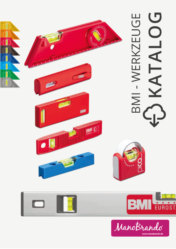 BMI Messwerkzeuge Werbemittel Katalog