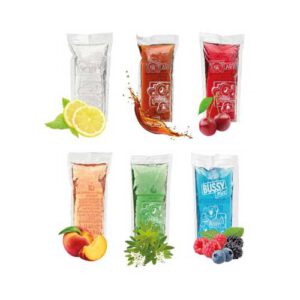 Bussy Wassereis Werbeartikel mit Logo Druck