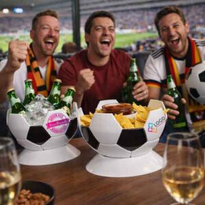 Snackball Fußball Werbeartikel | mit Logo