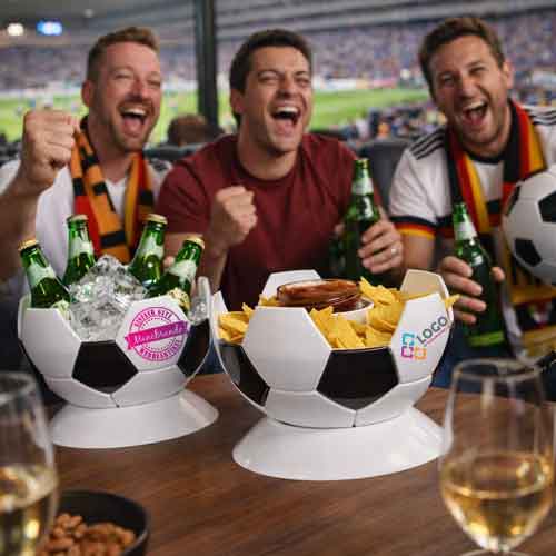 Snackball Fußball Werbeartikel | mit Logo