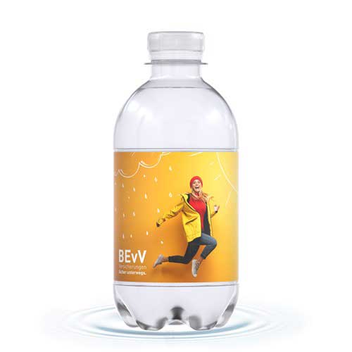 Werbewasser 330 ml Flasche bedrucken lassen