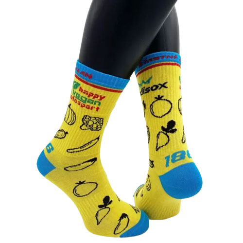 Logosocken für Firmen, Sport, Büro, Messen, Events im eigenen Design individuell gestaltet