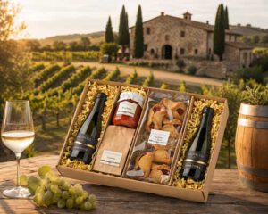 italienische Feinkost Geschenkeset mit Logo