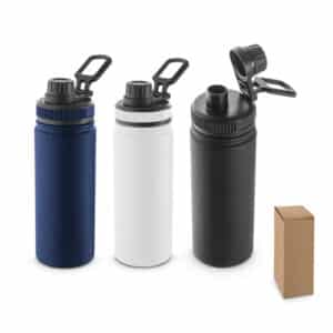 Sport Trinkflasche Edelstahl 570 ml / Werbeartikel