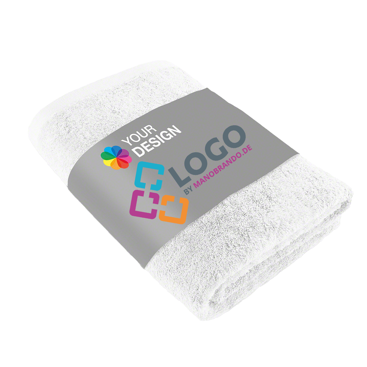 Werbehandtuch mit Logo