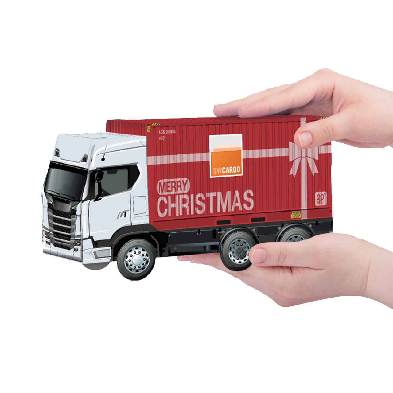 3D Ritter Sport Adventskalender LKW Werbeartikel