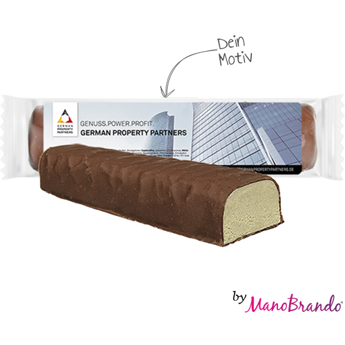 Protein-Riegel mit Logo Werbeartikel