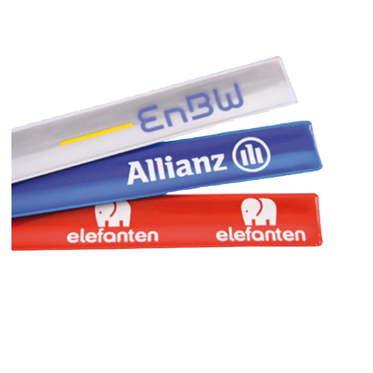Schnapparmband bedrucken mit Logo