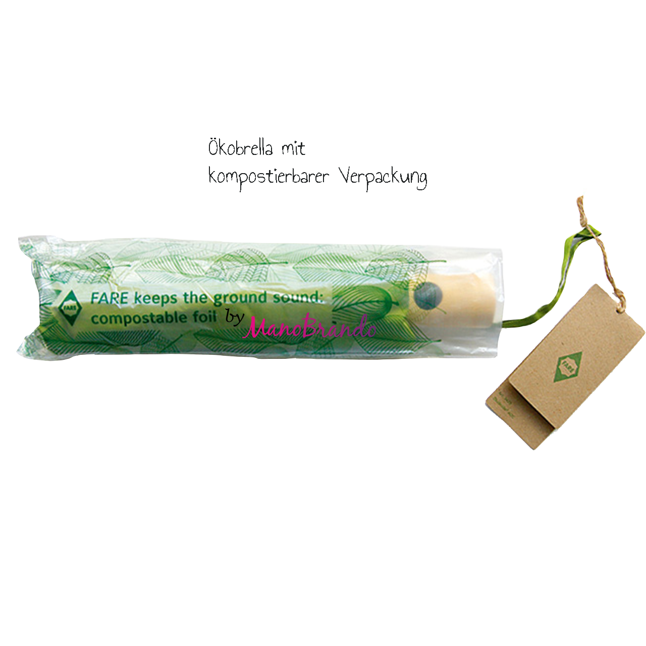 Werberegenschirm Ökobrella Werbeartikel