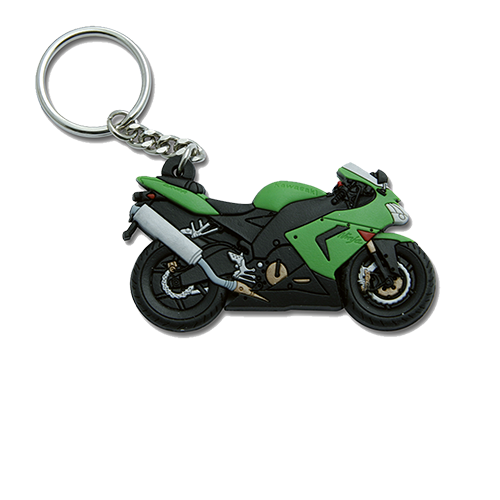 Gummi Schlüsselanhänger 3D Front individuell / Motorrad