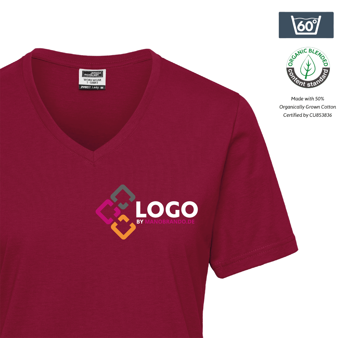 Damen Bio T-Shirt bedrucken lassen | Werbemittel