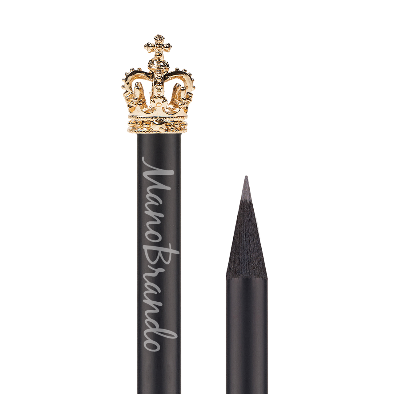 Bleistift Krone mit Logo Aufdruck