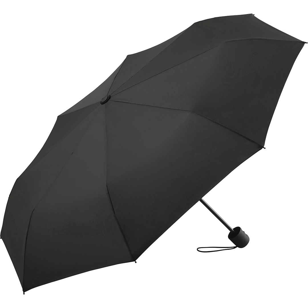 Taschenschirm Ökobrella schwarz | Werbeartikel