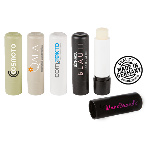 Clipper Feuerzeuge mit Druck recycled Lippenpflege Werbemittel