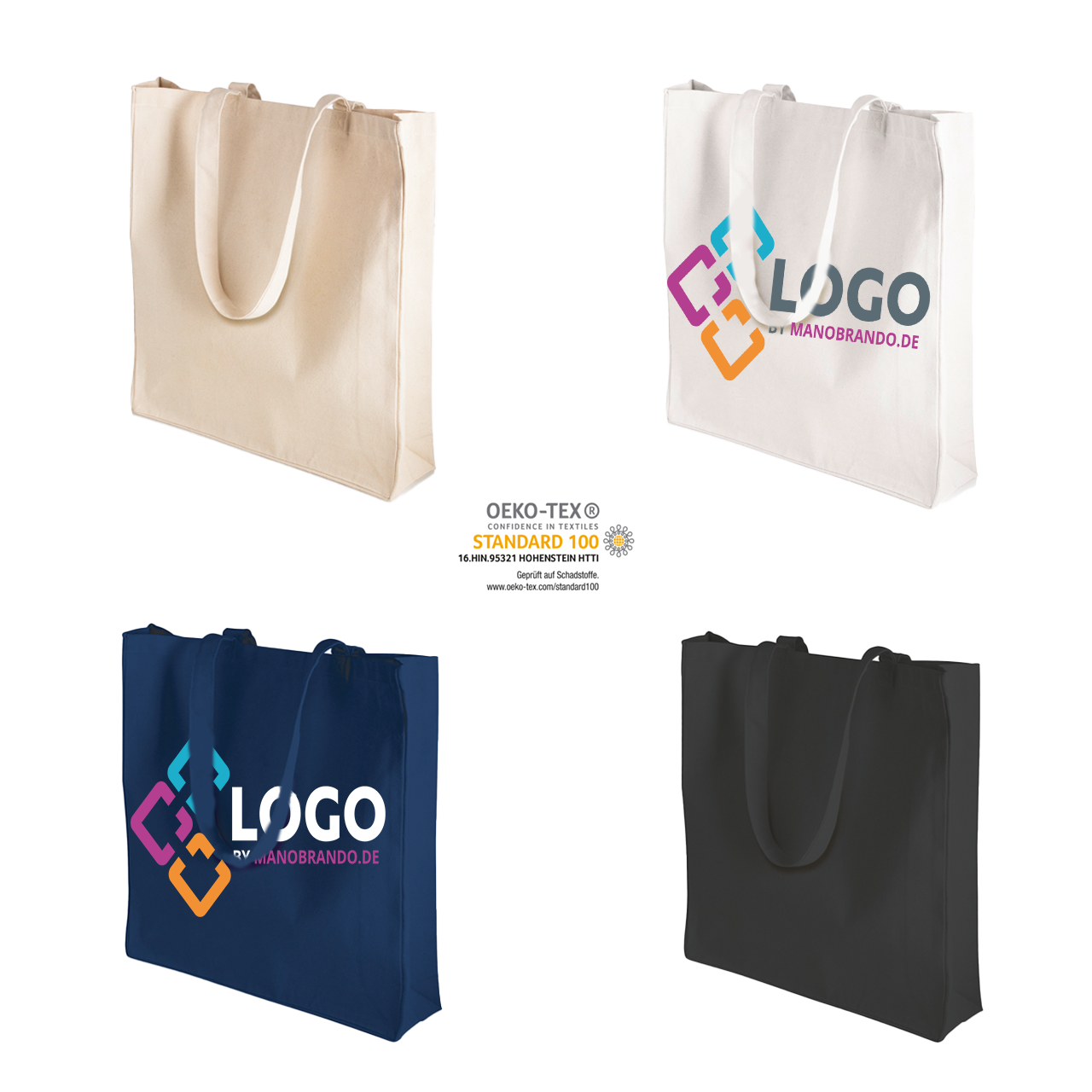 Werbeartikel Baumwolltaschen mit Logo Druck