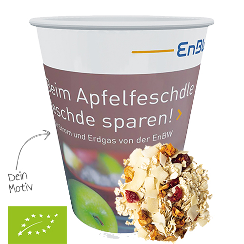 Bio Porridge Kokos-Früchte Werbeartikel