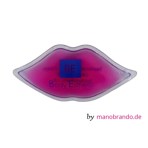 Kühlkissen Mund bedrucken