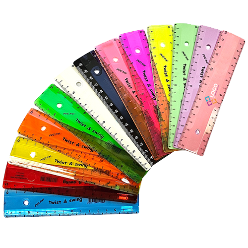 Flexibles Lineal Twist & Swing 15 cm bedrucken