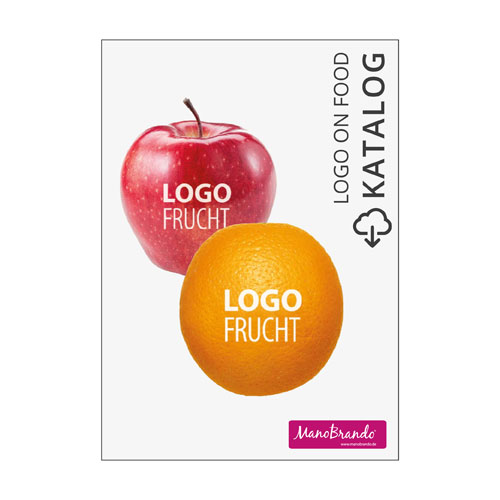 Werbeartikel Katalog Logo on food