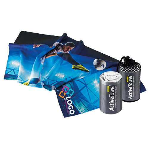 Sporthandtuch Aktive Towel mit Logo