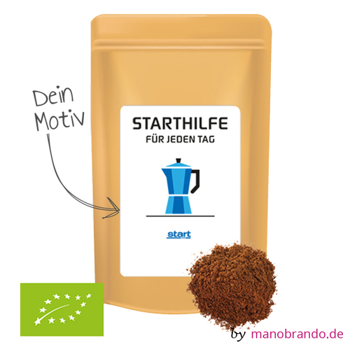 Bio-Instant Kaffee Werbeartikel